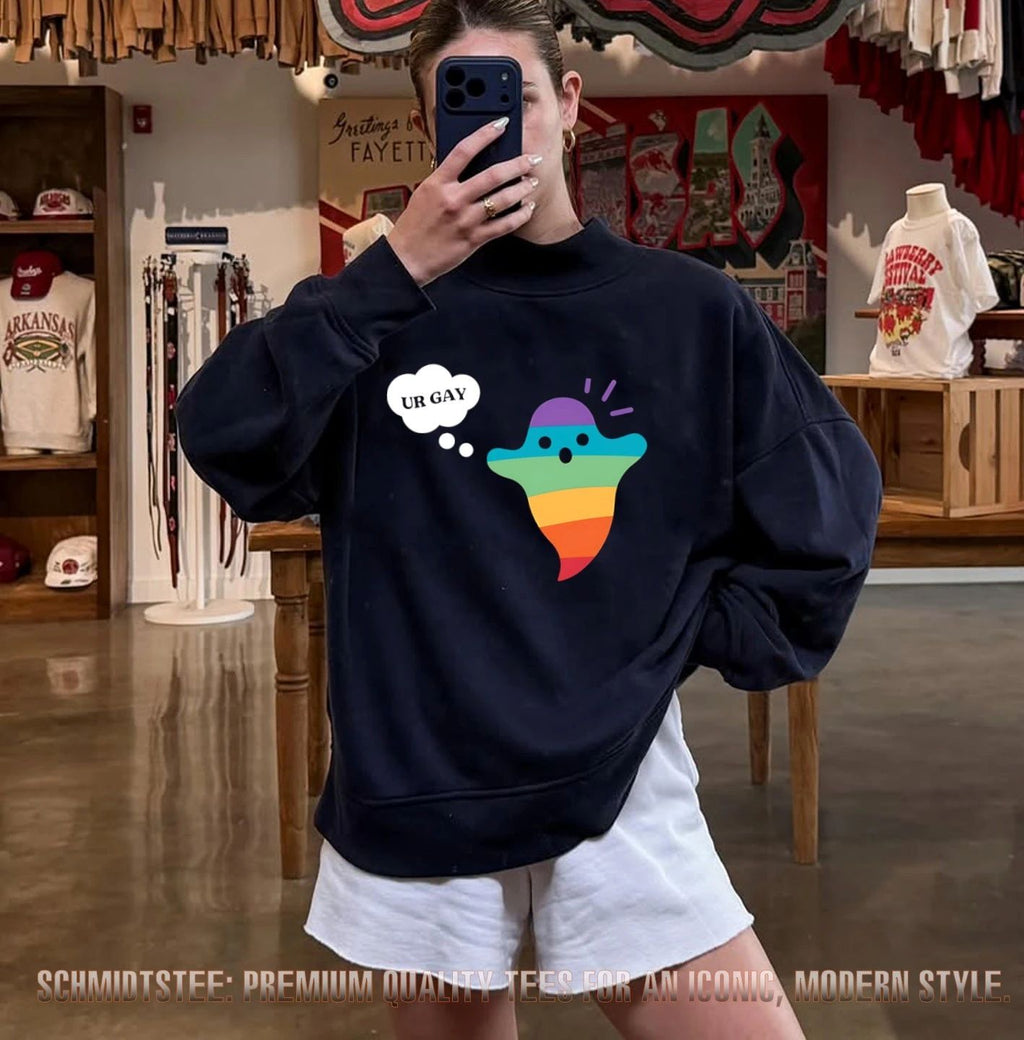 Ur Gay Rainbow Ghost LGBTQ Pride Funny shirt