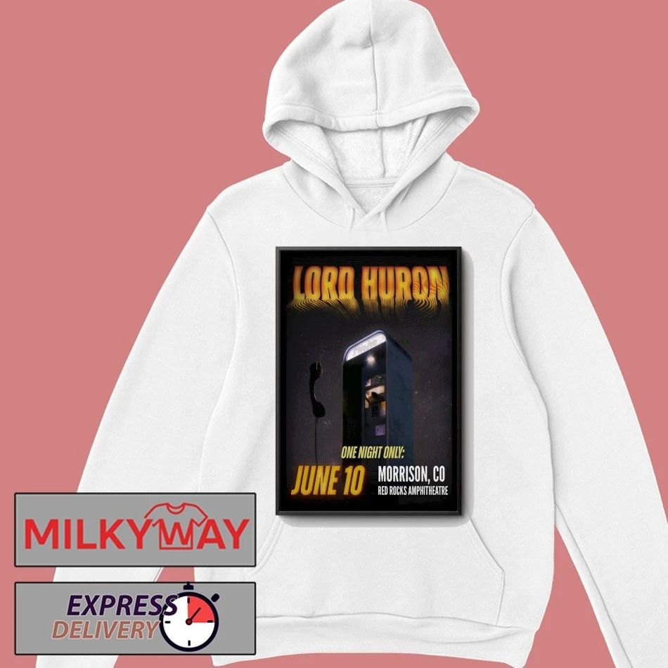 Lord Huron Red Rocks Shows On Jun 10 2026 Poster shirt