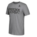 Reebok Combat Men's Grey Short Sleeve Graphic T-Shirt