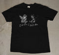 Angel and Devil Graphic T-Shirt Men Women Streetwear Y2K Good Bad Retro Graphic