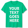 Custom Text Personalised Custom T-Shirt Your Text Design Mens Womens Tee