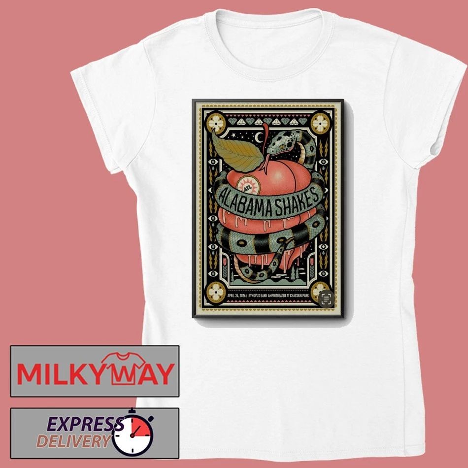 Alabama Shakes Atlanta GA 4 24 2026 Tour Poster shirt