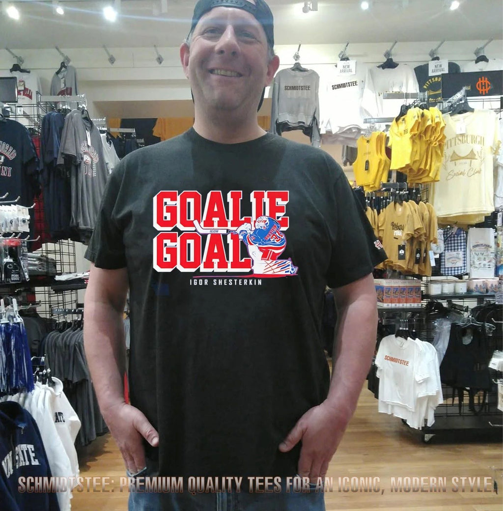 Igor Shesterkin New York Rangers Goalie Goal 2026 shirt