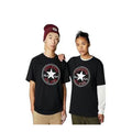 Converse All Star Patch Standard Fit T-Shirt Black 10025459-A01 Unisex Large NWT