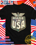 Made in U.S.A. logo shirt