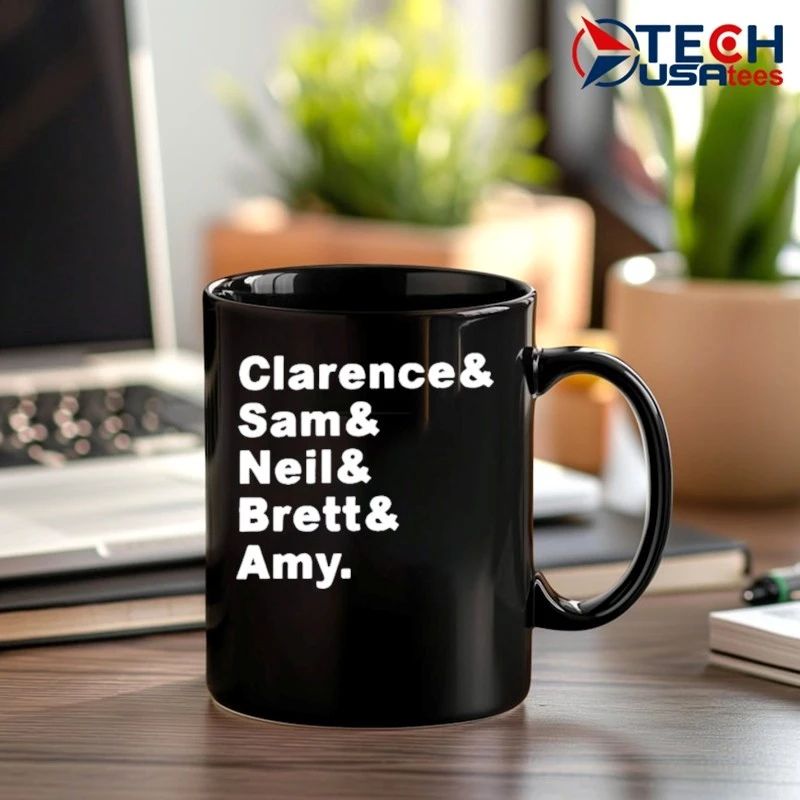Clarence and Sam and Neil Brett and Amy shirt