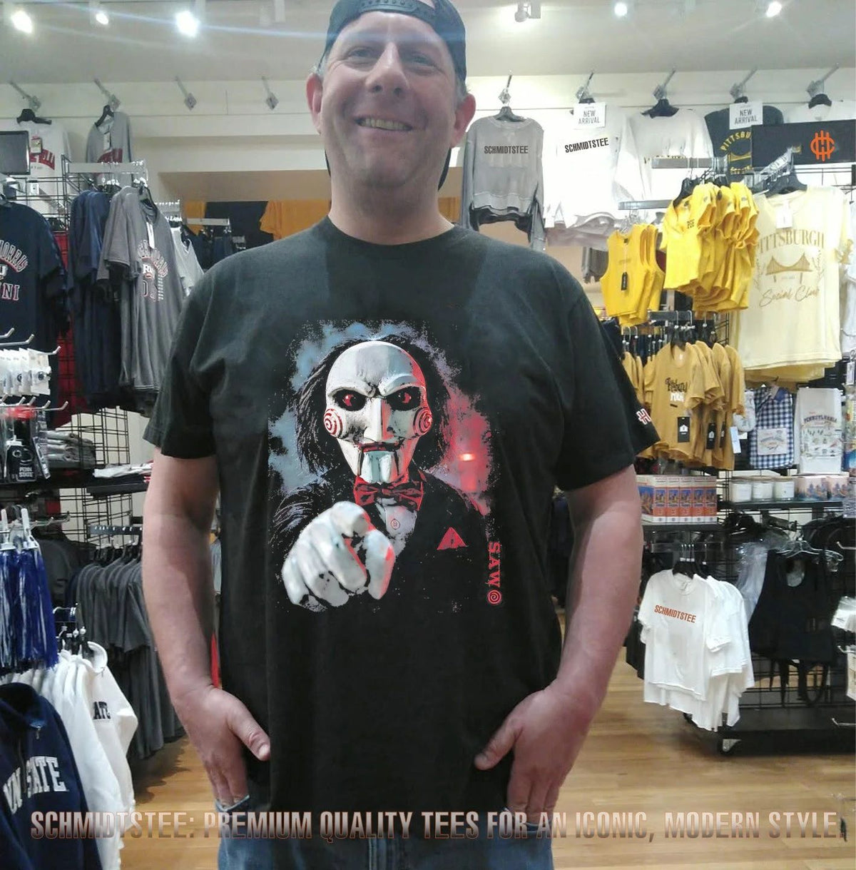 Saw horror film shirt