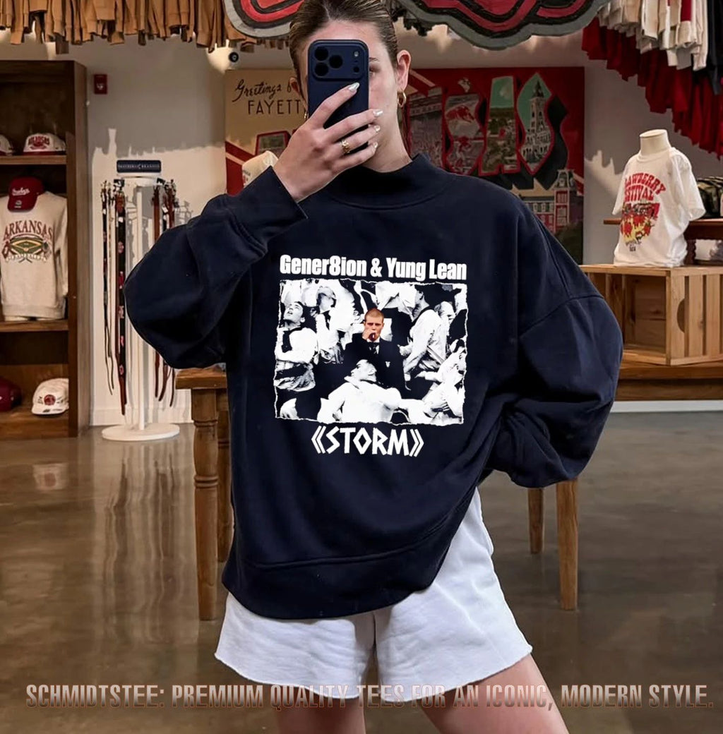 Gener8ion and Yung Lean Storm Love & Tears graphic shirt