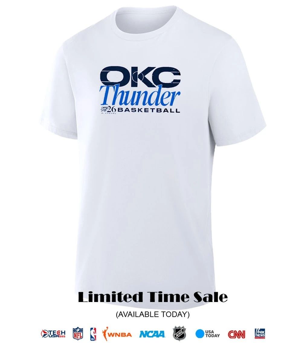 Oklahoma City Thunder Basketball 2026 Playoffs Game 1 shirt