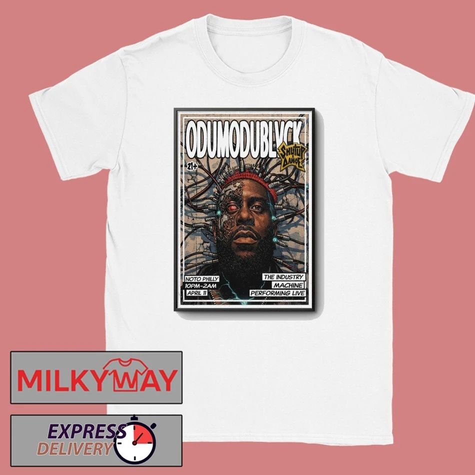 Odumodu Blvck Apr 11 2026 In Philadelphia PA Poster shirt