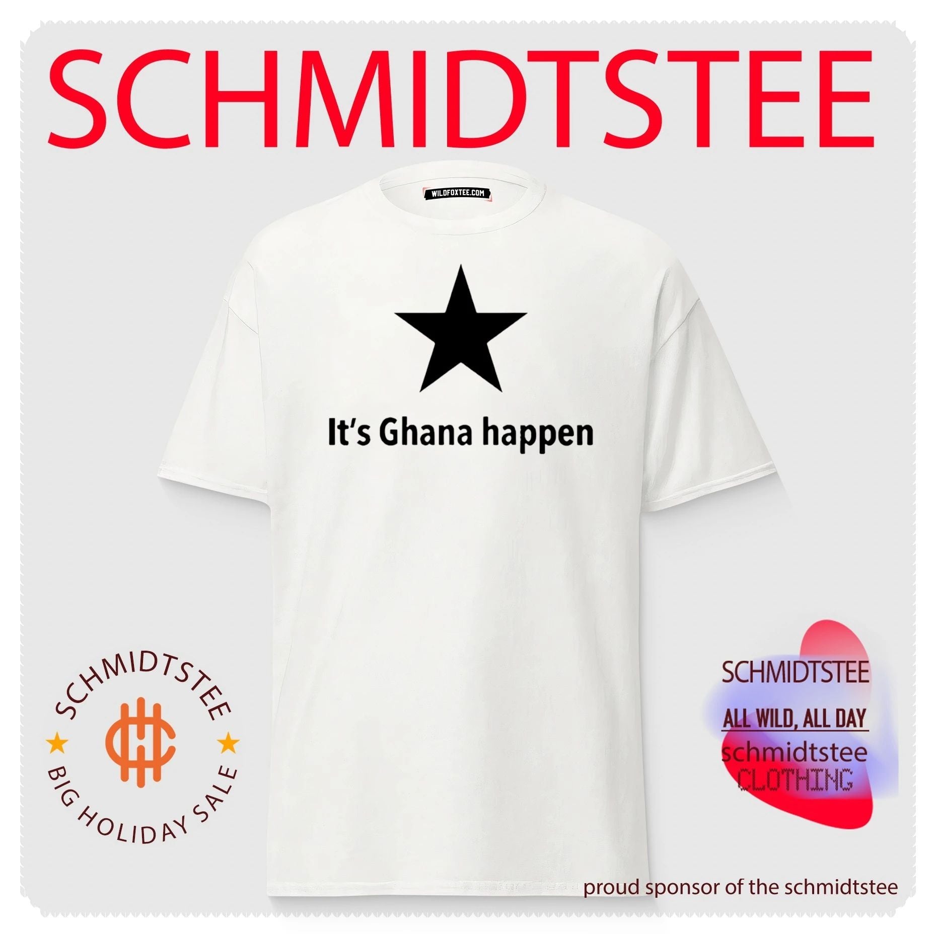 It’s Ghana Happen star shirt