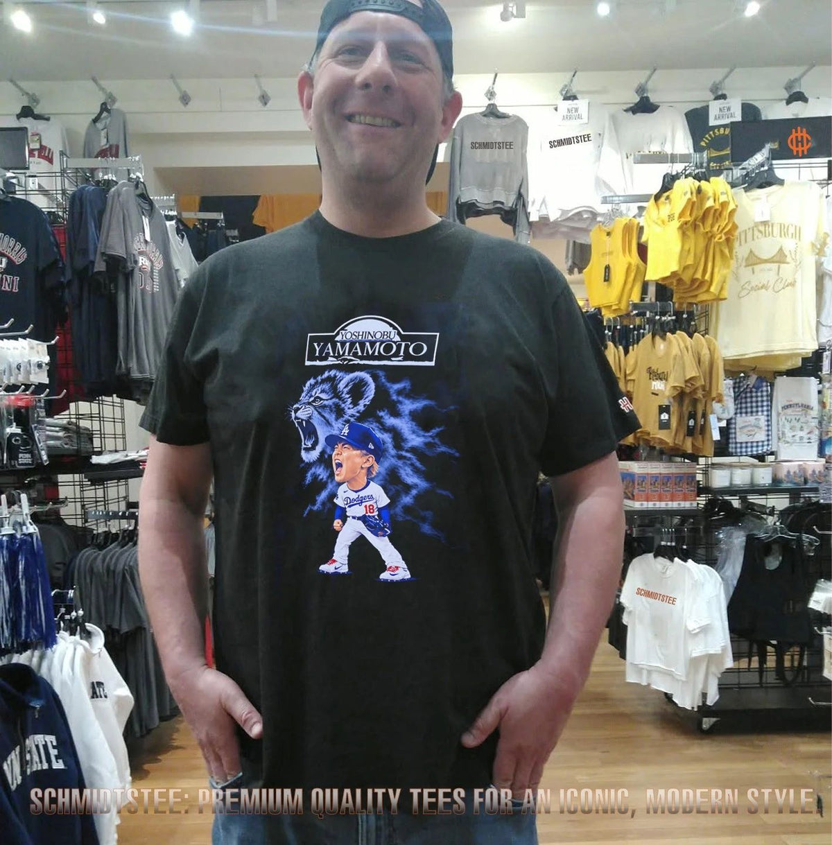 Yoshinobu Yamamoto Los Angeles Dodgers Baby Lion cartoon shirt