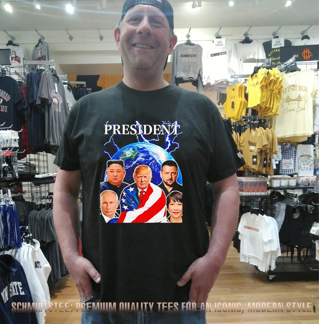 President Trump Putin Kim Jong-un Zelenskyy Takaichi Sanae shirt