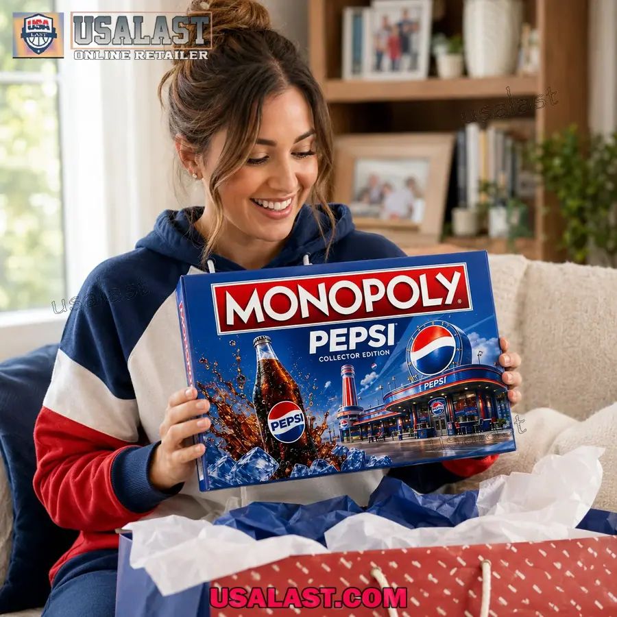 Pepsi Collector Edition Monopoly Board Game 2026