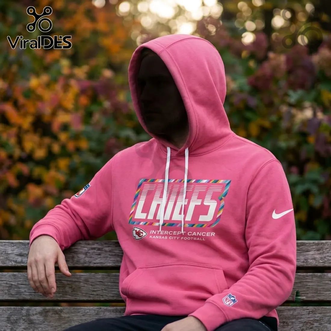 Kansas City Chiefs Crucial Catch Pink Pullover Hoodie