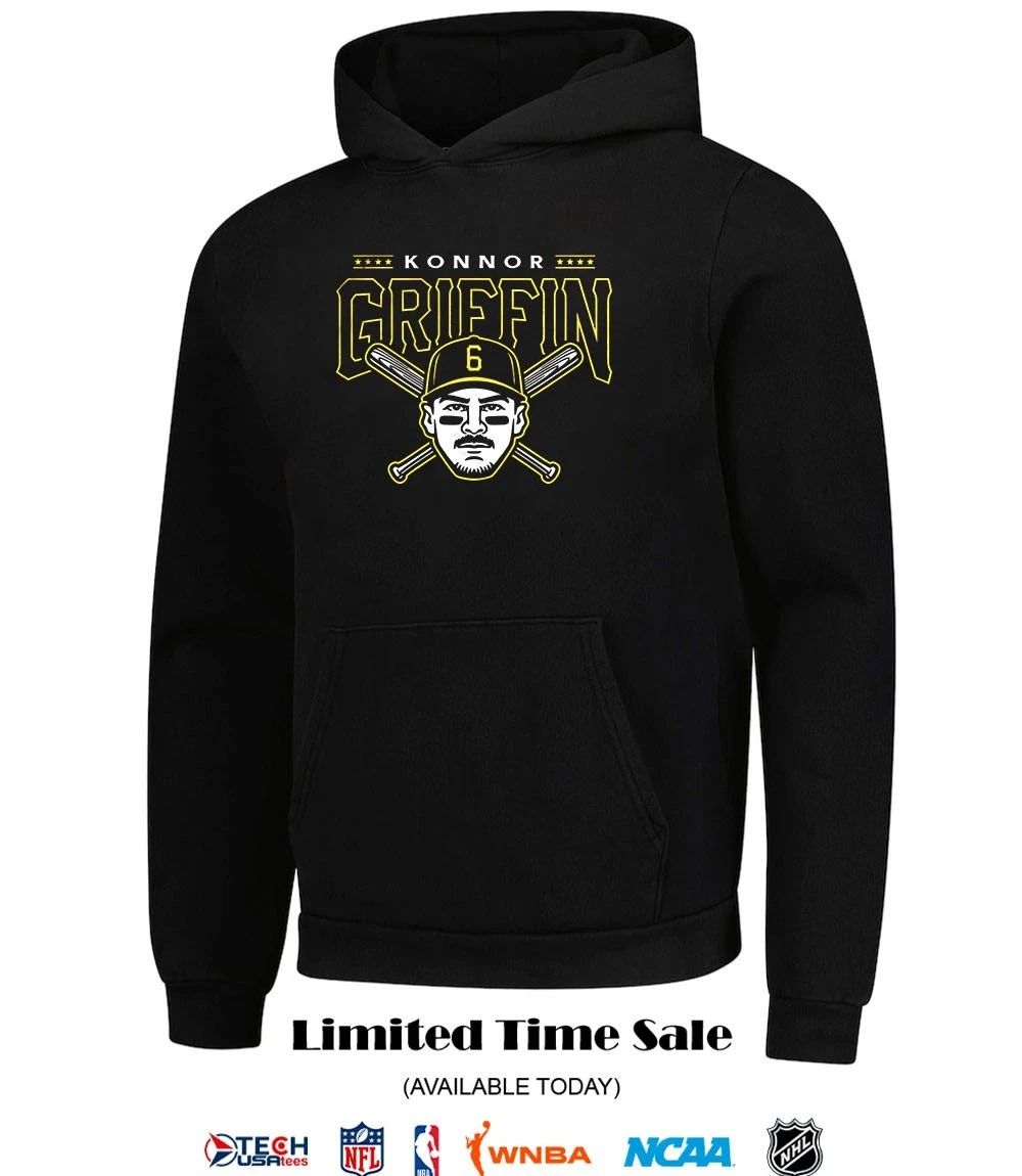 Jolly Konnor Griffin #6 Pittsburgh Pirates T-shirt