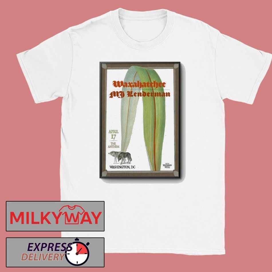 Waxahatchee & MJ Lenderman Washington DC On Apr 17 2026 Tour Poster shirt