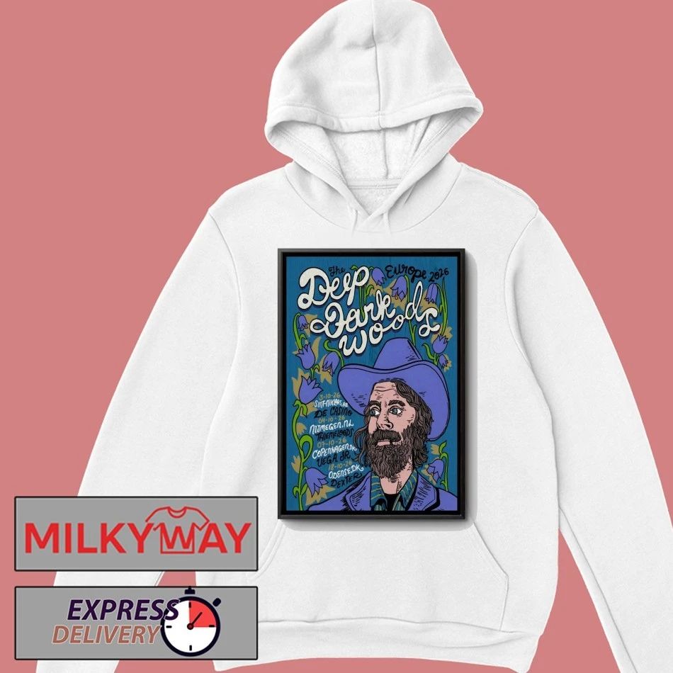 The Deep Dark Woods Europe Tour 26 Poster shirt