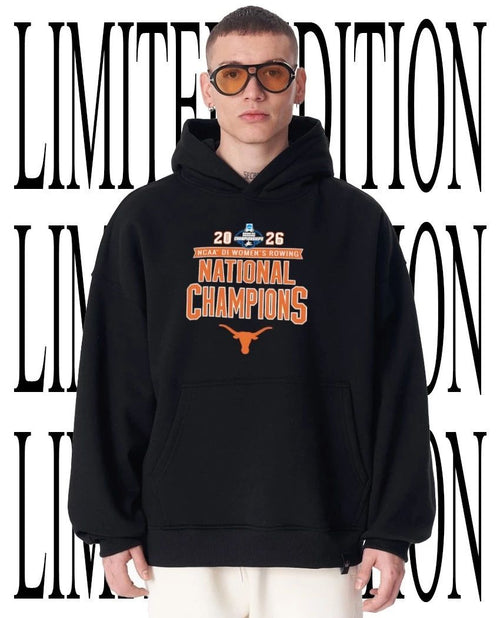 2026 NCAA DI Women’s Rowing National Champions Texas Longhorns T-Shirt