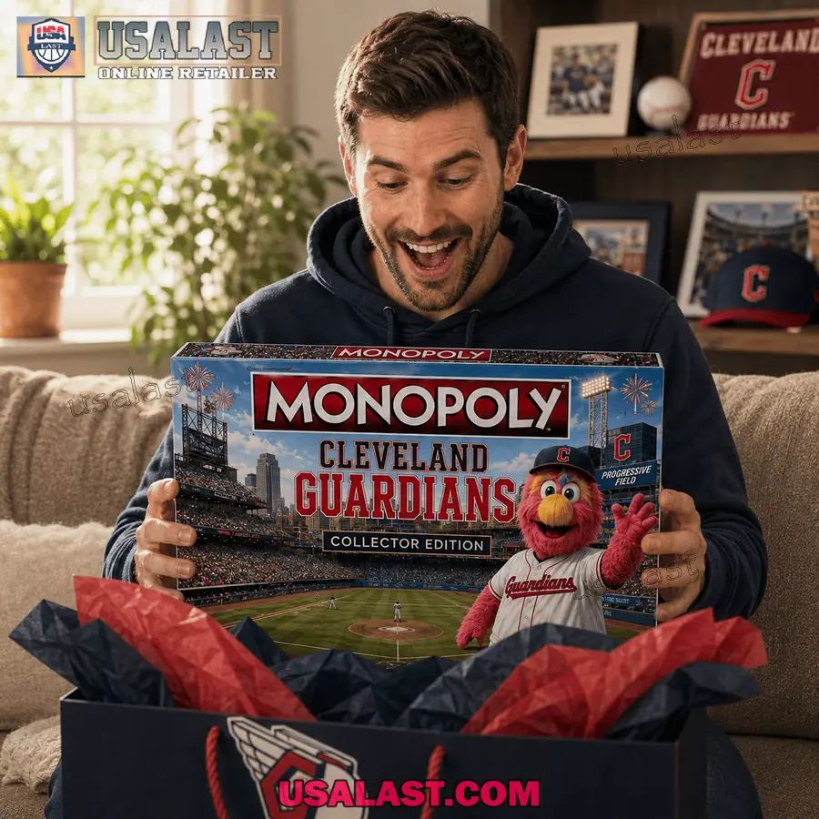Cleveland Guardians Collector Edition Monopoly Board Game 2026
