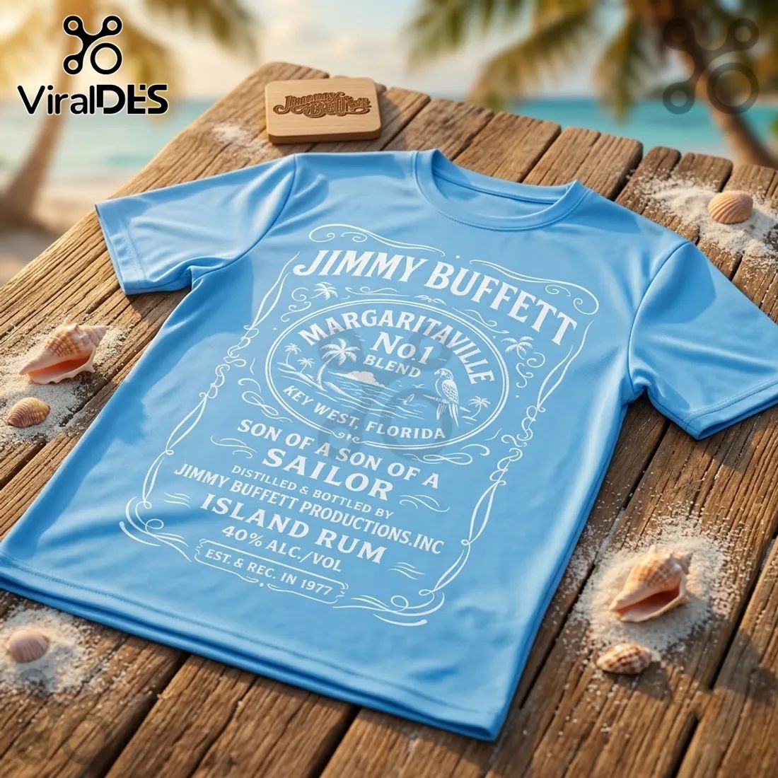 Jimmy Buffett Son of a Sailor Blue T-Shirt