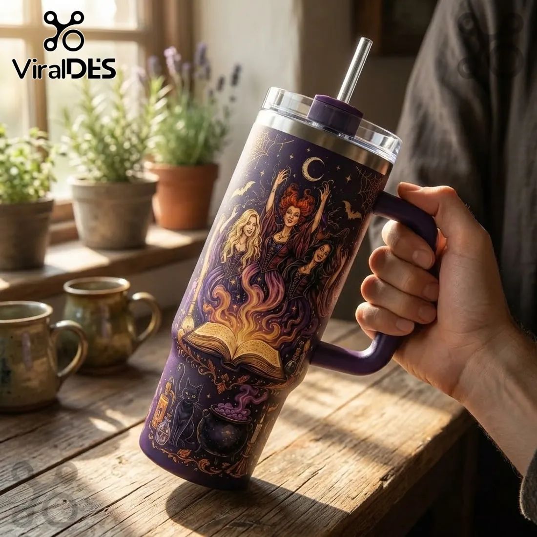 Hocus Pocus Potion Shelf 40oz Stanley Tumbler