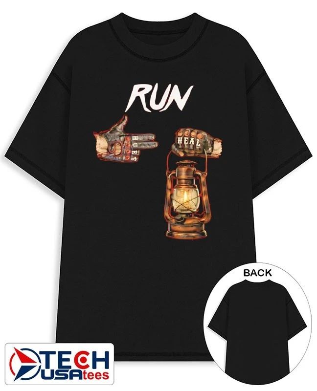 Run hurt heal shirt