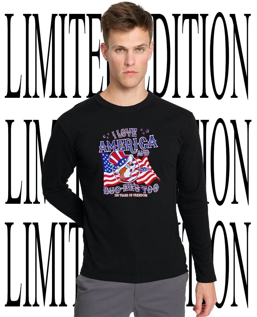 I love America and Buc-ee’s too 250 years of freedom shirt