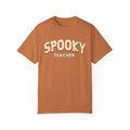Teacher Halloween T-shirt, Spooky Fall Trendy Monochrome Gift, Comfort Colors®