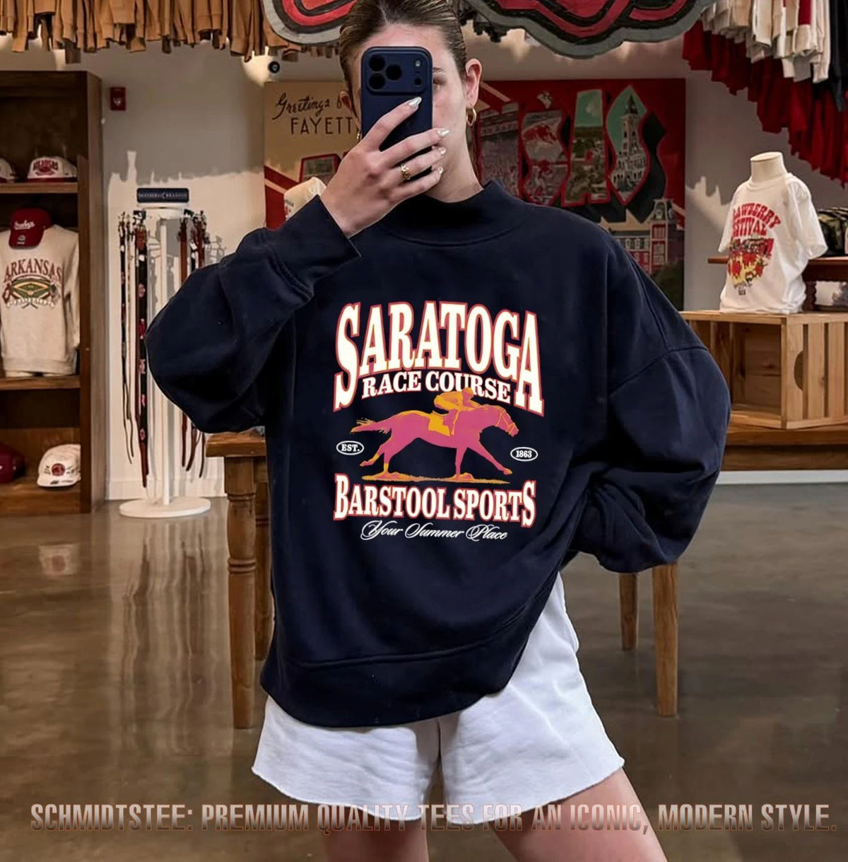 Dave Portnoy 2026 Saratoga Race Course Shirt
