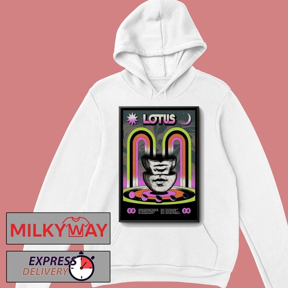 Lotus Tour Apr 2026 Poster shirt