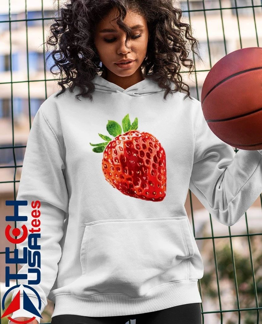 Alice and Steve Izzy by Anthropologie Strawberry shirt