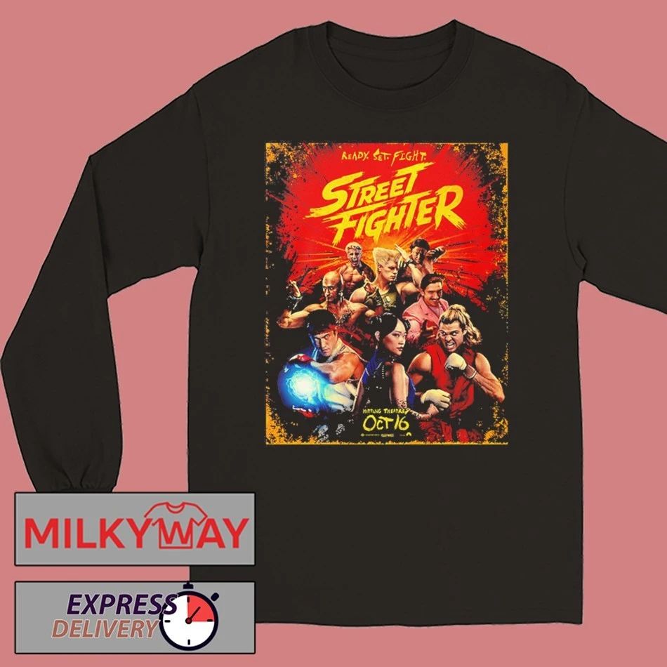 New Poster For Street Fighter Movie 2026 In Theaters On October 16 2026 Ready Set Fight shirt