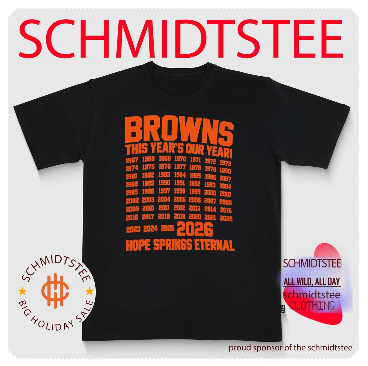 Cleveland Browns This Year’s Our Year 2026 Hope Springs Eternal shirt