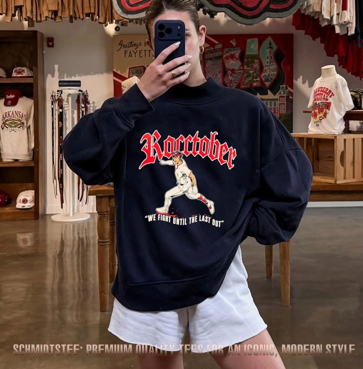 Cleveland Guardians Brayan Rocchio Roctober We Fight Until The Last Out shirt