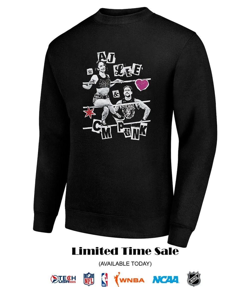 Relationship Goals AJ Lee and CM Punk shirt