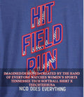 Chicago Cubs hit field run Nico does everything shirt