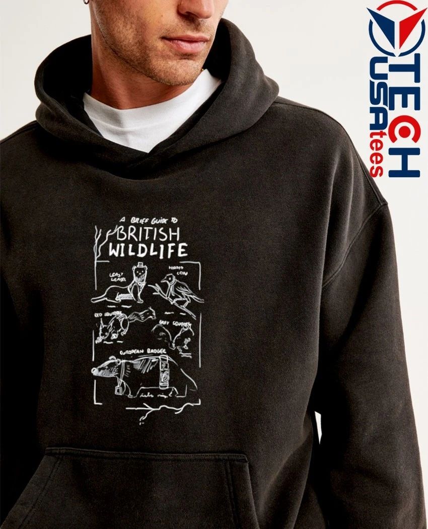 A brief guide to British wildlife shirt