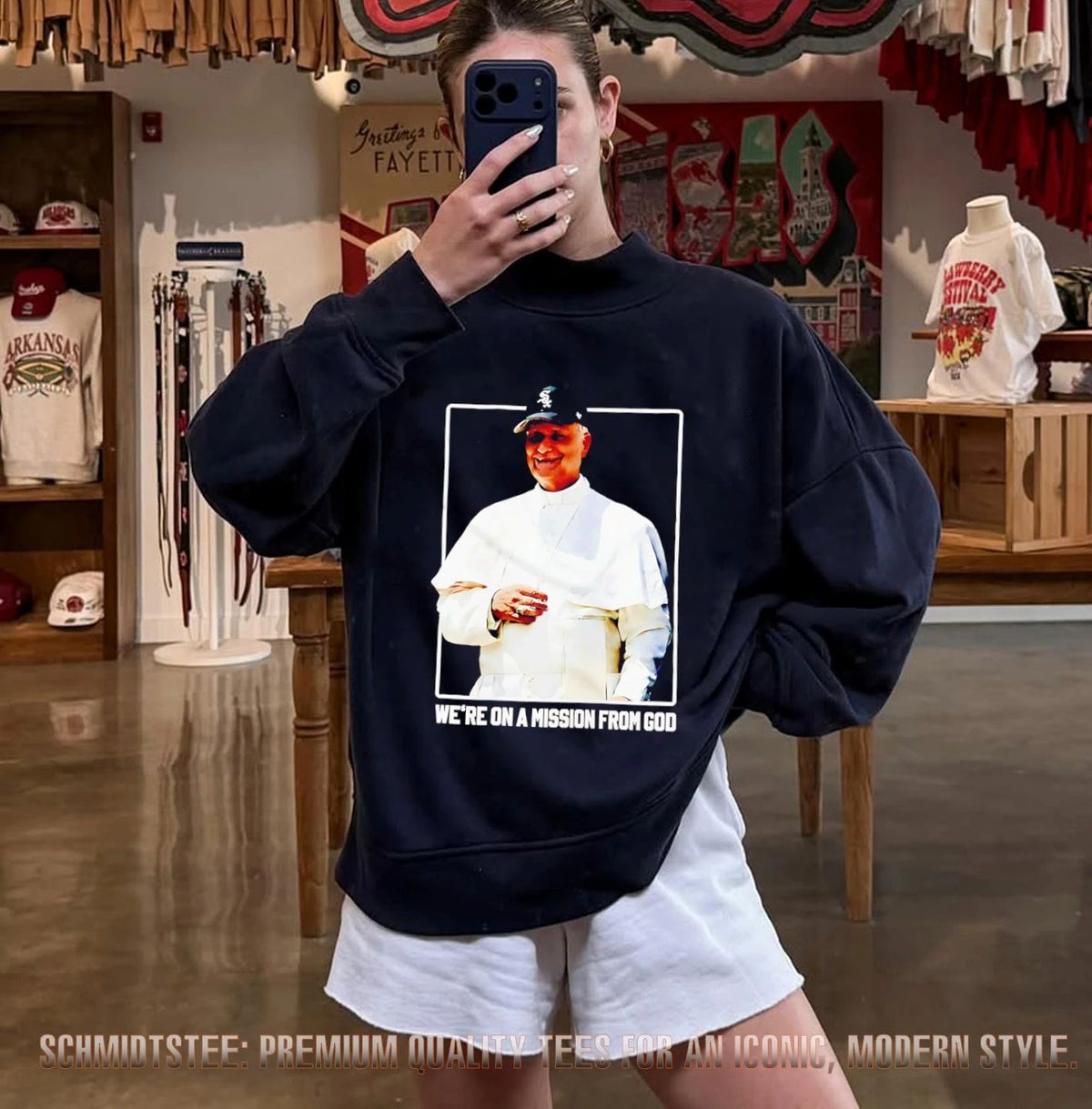 Chicago White Sox Pope Leo South Side We’re on a Mission From God shirt