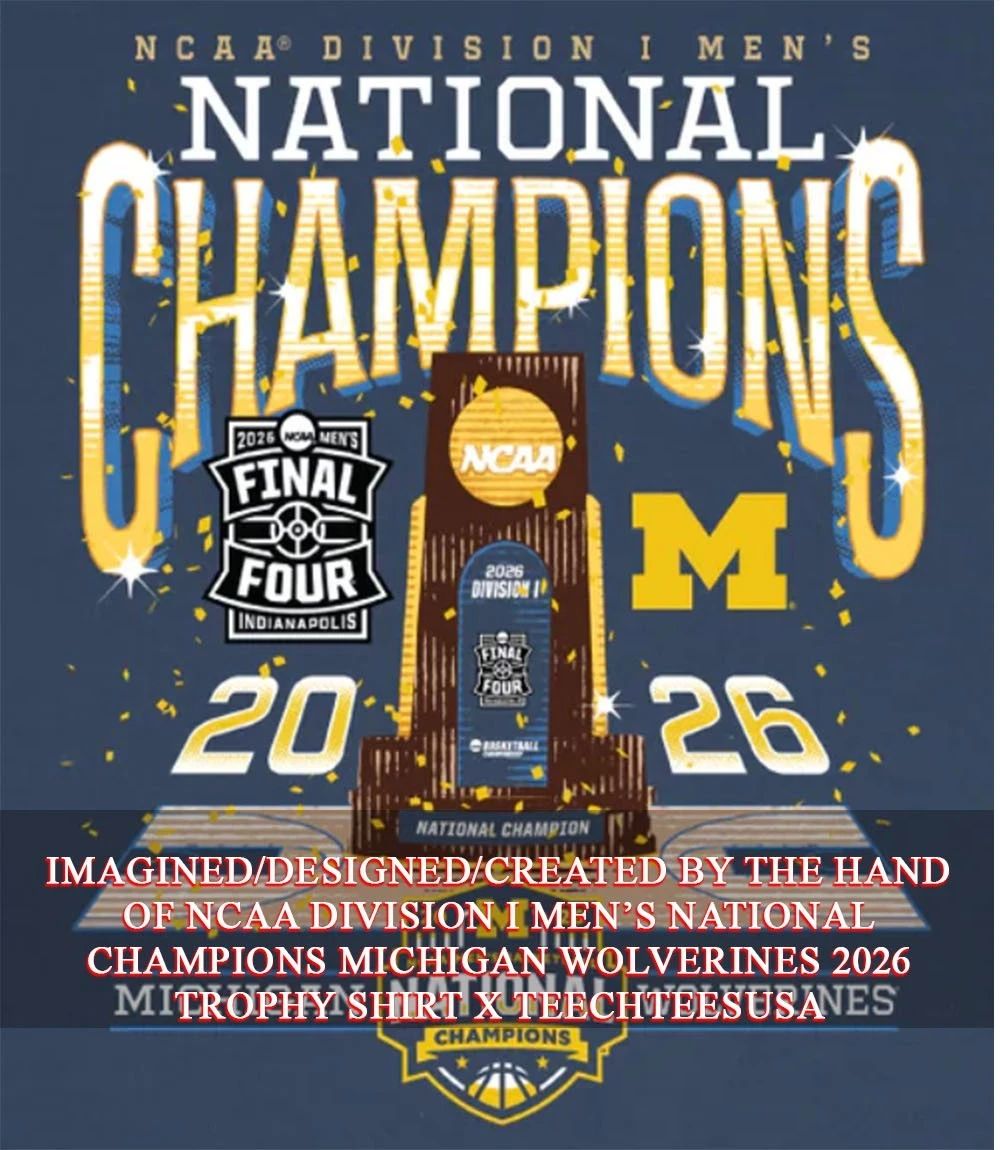 NCAA Division I Men’s National Champions Michigan Wolverines 2026 Trophy shirt
