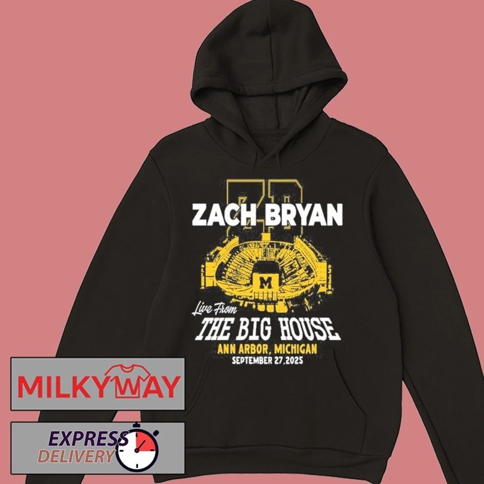 2026 Zach Bryan The Big House TOUR shirt