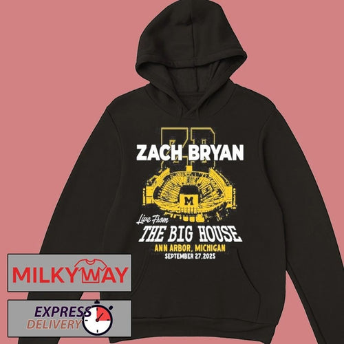 2026 Zach Bryan The Big House TOUR shirt