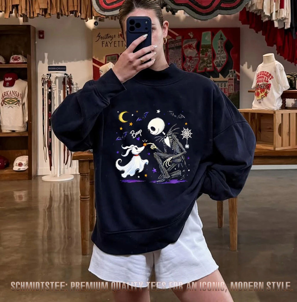 Zero Dog Boop Halloween Skeleton Cute 2026 shirt