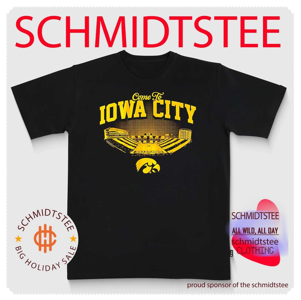 Iowa Hawkeyes Football Come To Iowa City Stadium shirt