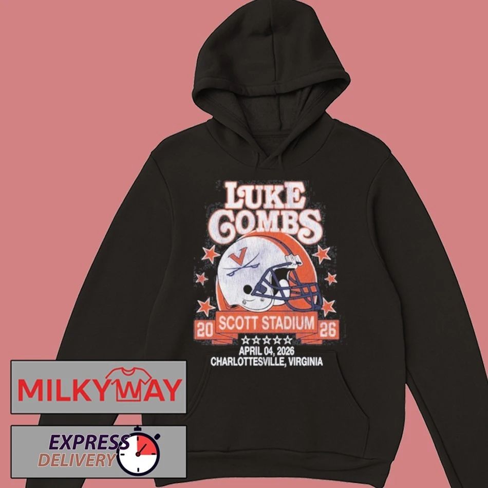 Luke Combs My Kinda Saturday Night Tour at Scott Stadium in Charlottesville, VA Apr 04, 2026 T-Shirt