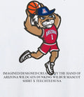 Arizona Wildcats Dunking Wilbur mascot shirt