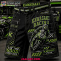 Kawasaki Racing Let The Good Times Roll Men Cargo Short