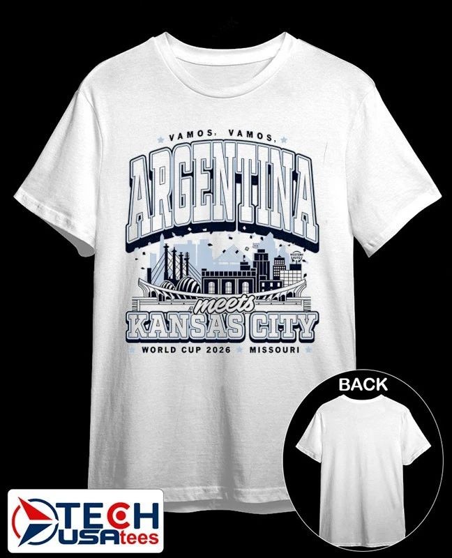 The Argentina meets Kansas City World Cup 2026 shirt