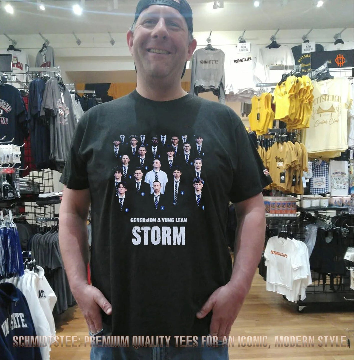 Gener8ion and Yung Lean Storm poster shirt