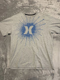 hurley surfing Paisley california Gray T Shirt Fits Like Large